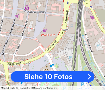 Möbliert | am Rathaus | zentral | Licht durchflutet | moderner Grun... - Foto 1