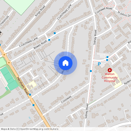 Midway, Walton-on-Thames, Surrey, KT12