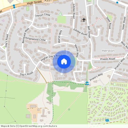 SANDBOURNE CLOSE, SWANAGE