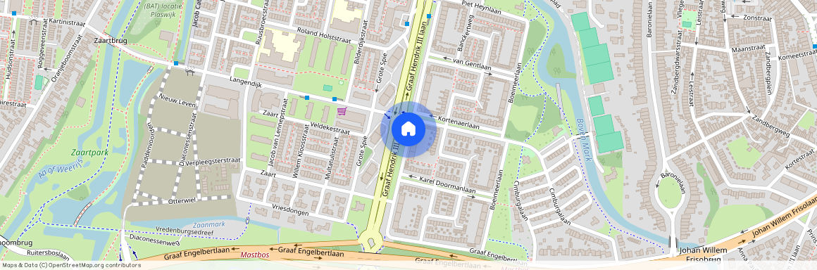 Boeimeer, 4819 CD, Graaf Hendrik III laan, Breda