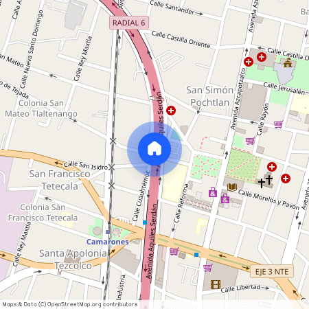 AV. Aquiles Serdan #726, Colonia Centro de Azcapotzalco, C.P. 02000, Df / Cdmx