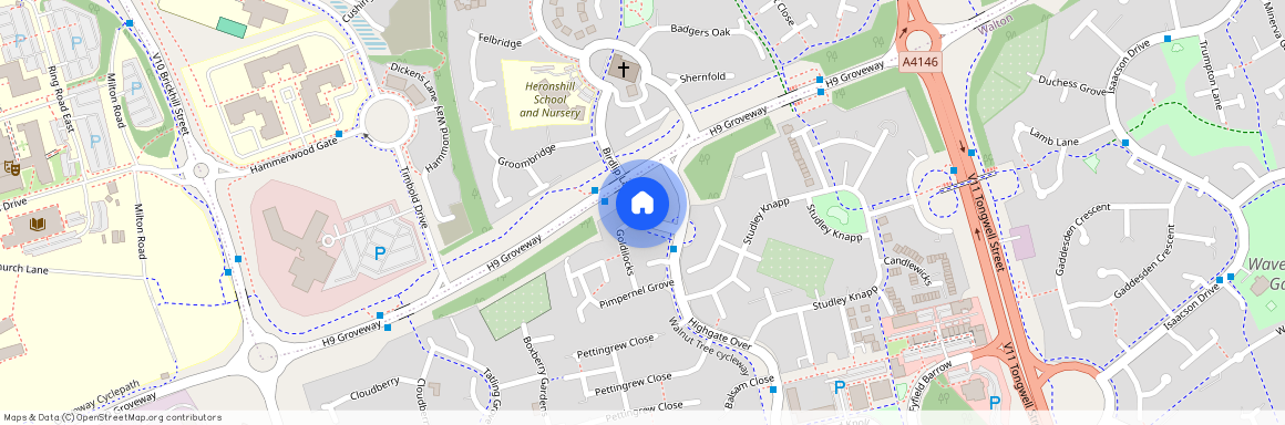 Birdlip Lane, Milton keynes, Buckinghamshire, MK7