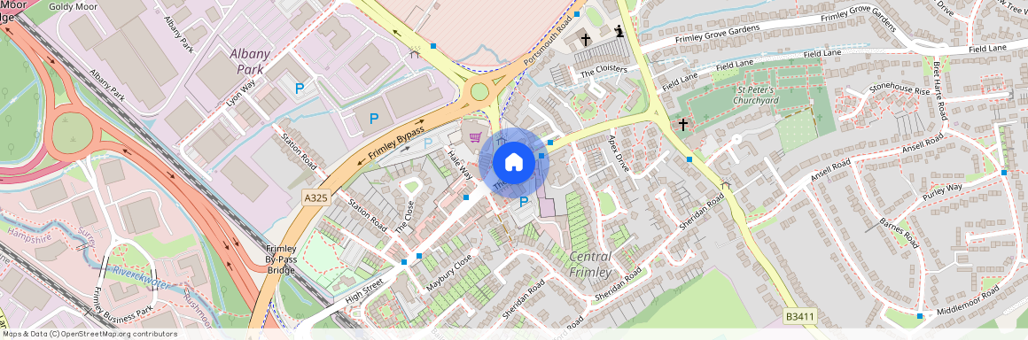 The Parade, Frimley, Camberley, Surrey, GU16