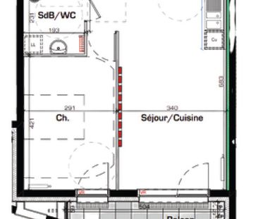 Appartement 2 pièces à Hagondange - Photo 1