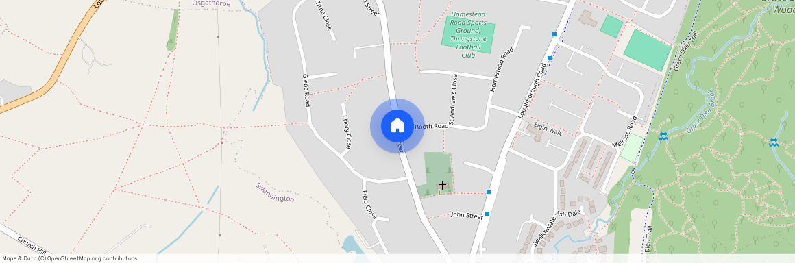 Main Street, Thringstone, Coalville, LE67