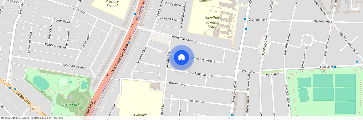Orpington Gardens, London, N18