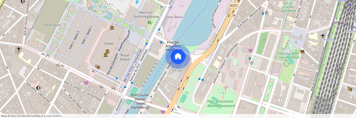 Quai des Péniches, 69, 1000, Bruxelles