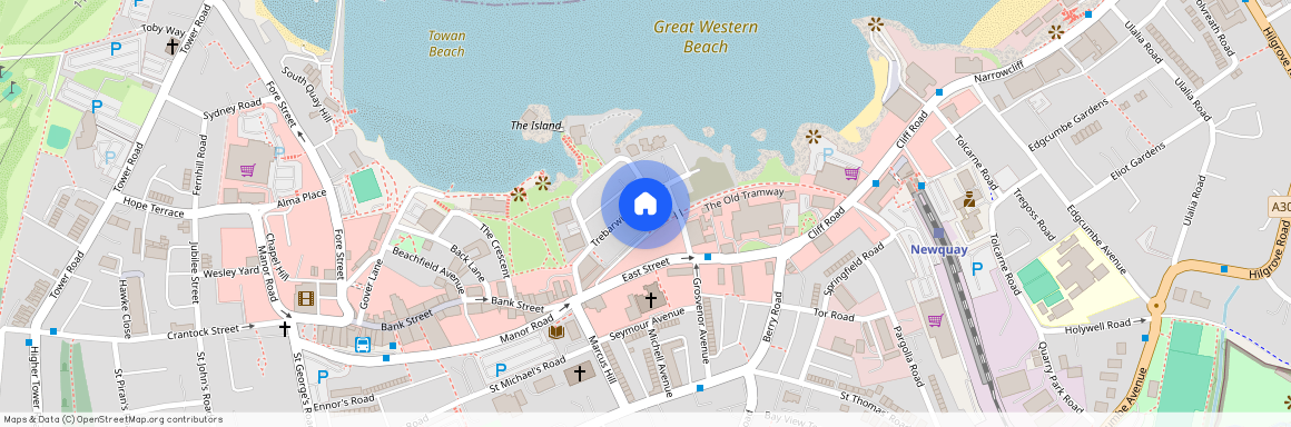 Trebarwith Crescent, Newquay, Cornwall, TR7