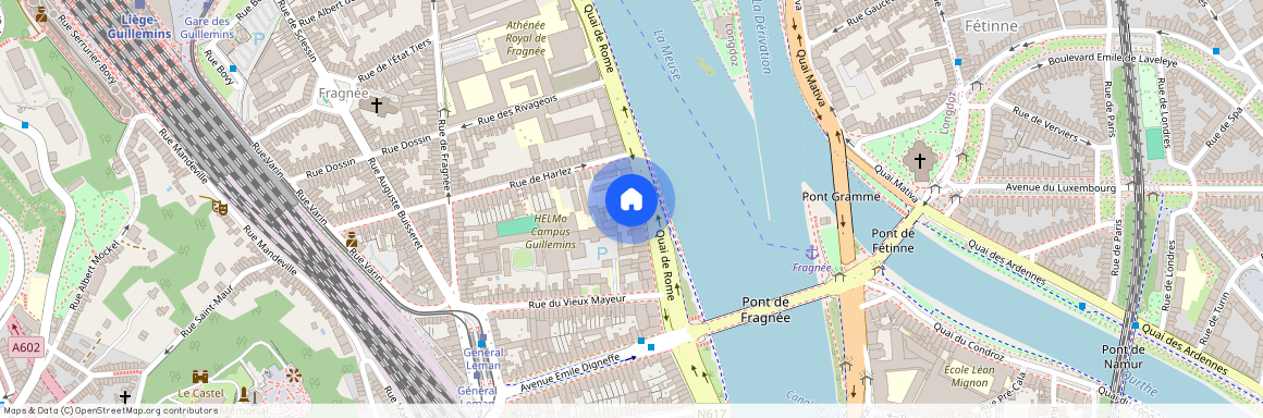 Quai de Rome 56, 4000 Liège