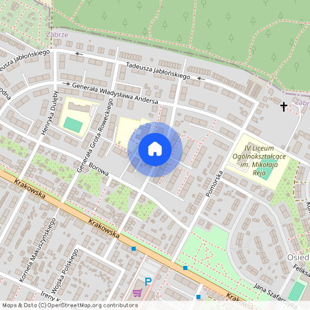 Nyska 20/1, śląskie, 41-808, Zabrze, Ul. Nyska