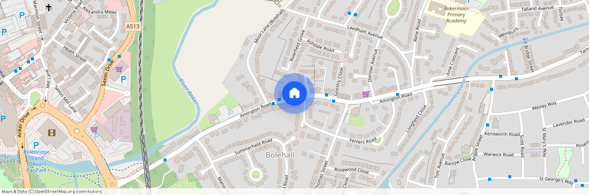 Amington Road, Bolehall, Tamworth, B77