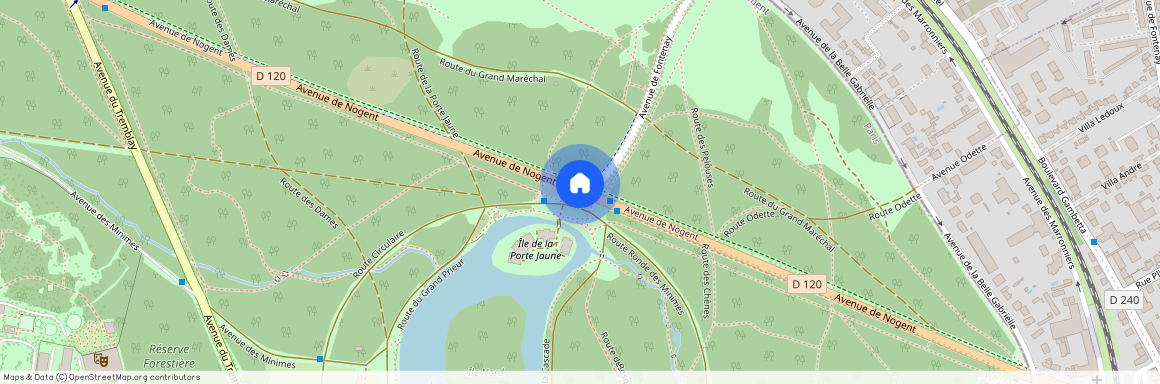 ST CLOUD - Porte jaune