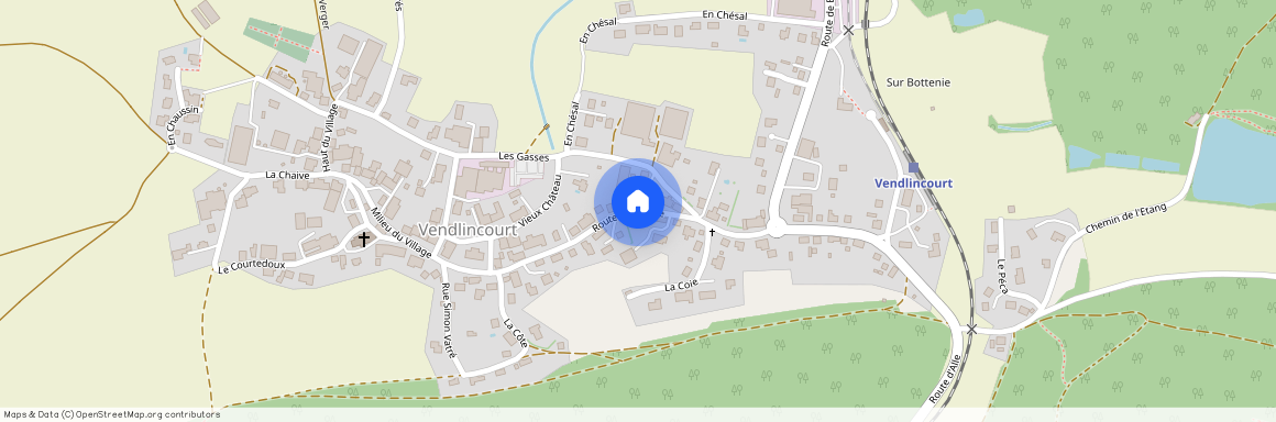 Rue de l'Eglise 9 2943 Vendlincourt