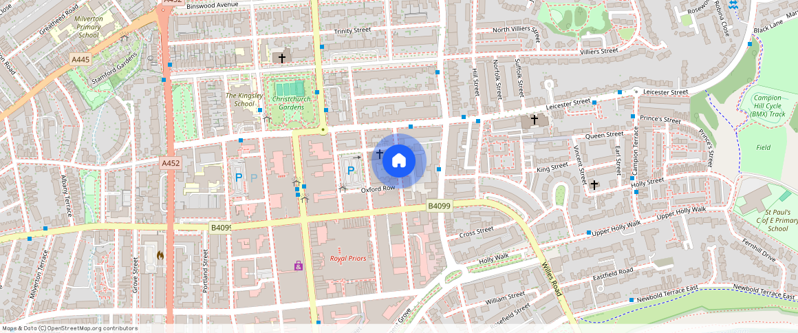 Oxford Street, Leamington Spa, CV32