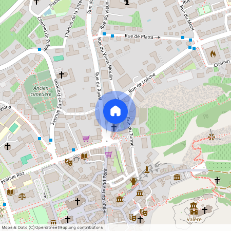 Rue de Loèche 6, 1950, Sion