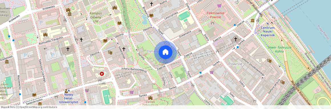 ul. Topiel, Powiśle, Śródmieście, Warszawa, mazowieckie