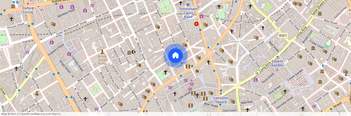 Second Floor, London, W1D