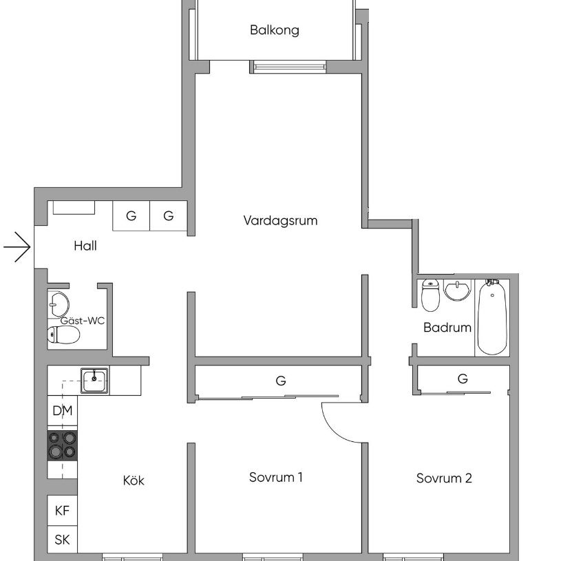 Klippgatan, Stockholm - Photo 1