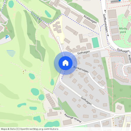 Golfvägen, Danderyd