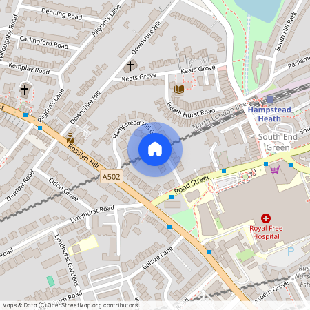 Flat A, 14 Hampstead Hill Gardens, Hampstead