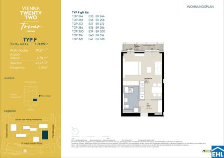 TOWER HOMES – Exklusiver Erstbezug im VIENNA TWENTYTWO - Foto 4