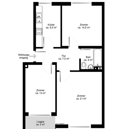 Familienfreundliche Wohnung mit Balkon! - Photo 4