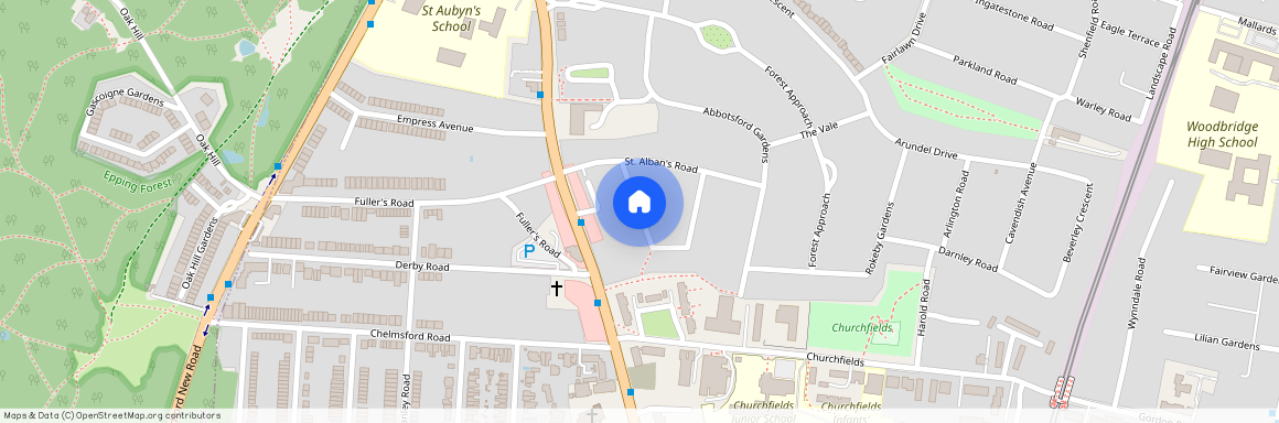 St. Albans Crescent, Woodford, IG8, Woodford Green