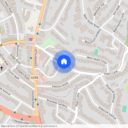 Hermitage Lane, Hampstead, NW2, London