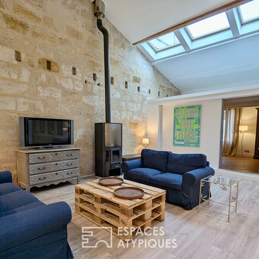 La maison meublée de type loft aux Chartrons - Photo 1