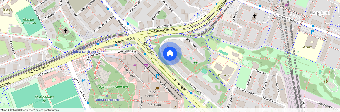 Västra vägen 5A, Skytteholm