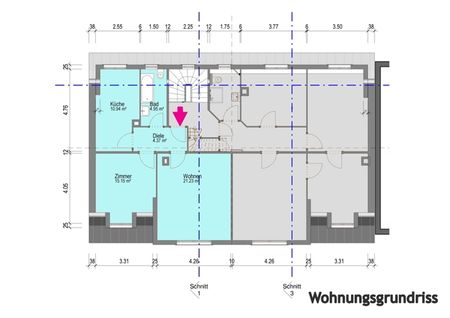 Gemütliche 2-Zimmer-Dachwohnung - im Herzen von Weil am Rhein - Foto 4