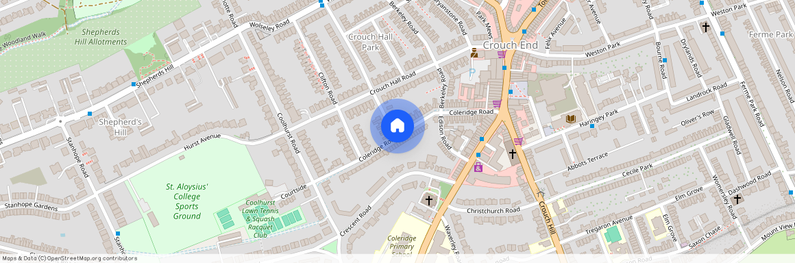 Coleridge Road London N8, London, N8