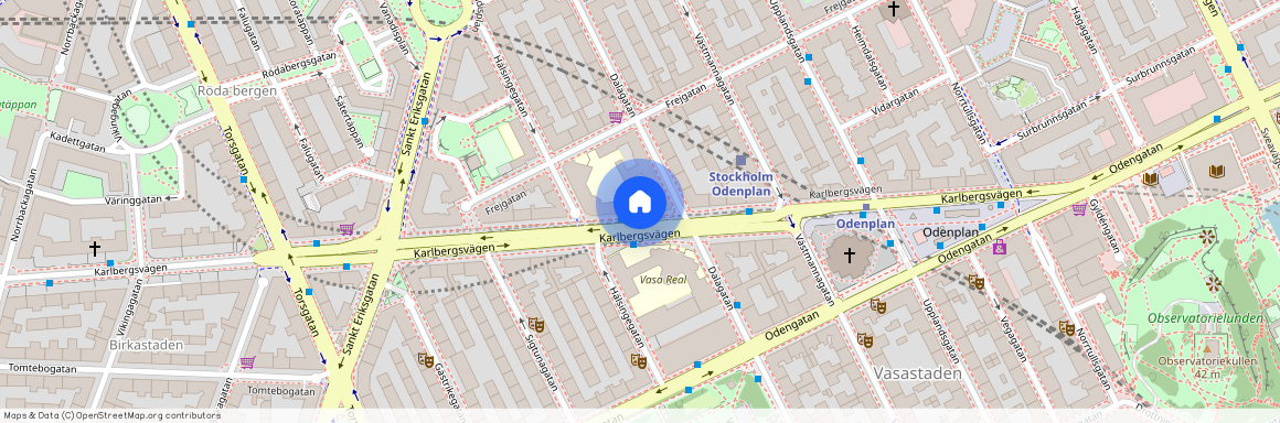 Karlbergsvägen 32B, 113 27 Stockholm