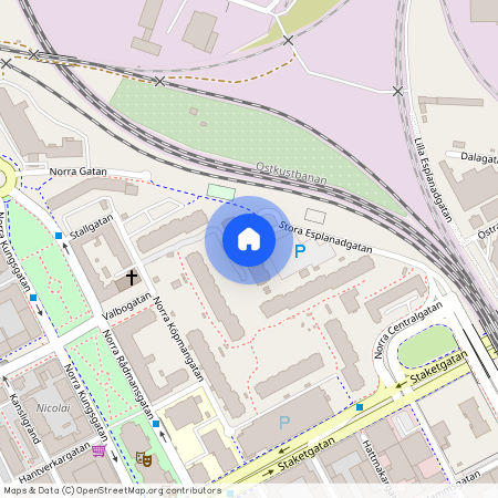 Stora Esplanadgatan 27 D, Centralt Norr