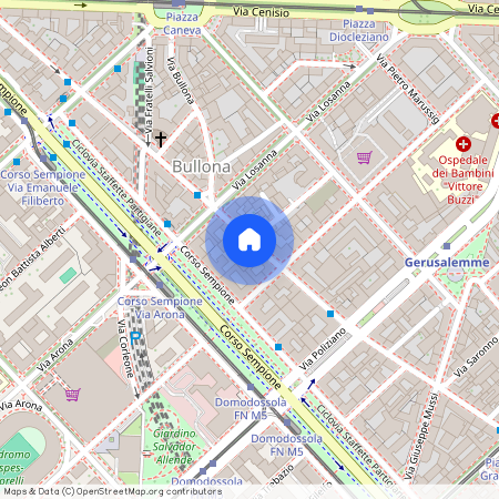 Via Piero della Francesca 35 Corso Sempione Arco della Pace, Sempione Milano