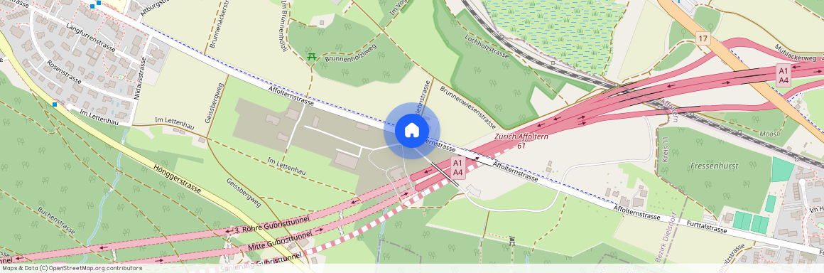 8105, Watt, Affolternstrasse