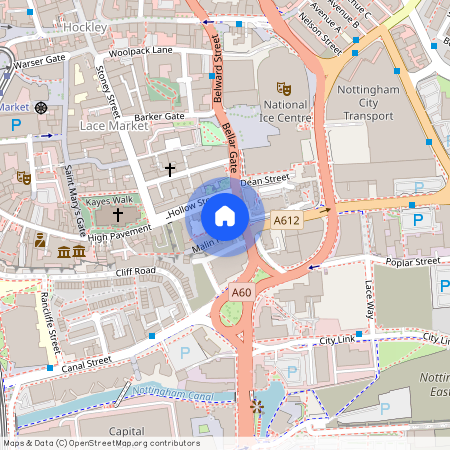 Chardlace Walk, Nottingham, NG1