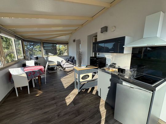 Appartement meublé T2 haut de Villa vue mer d'environ 45 m2 à louer à Carry-le-Rouet, - Photo 1