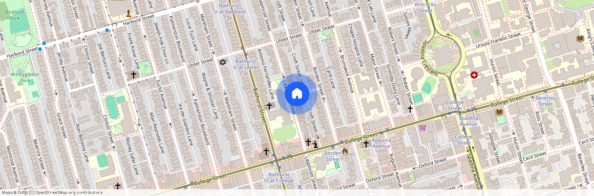 127 Lippincott Street, Toronto, Toronto, Toronto, M5S 2P1