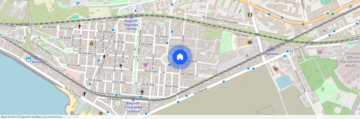 Napoli, Via Diomede Carafa - Bagnoli