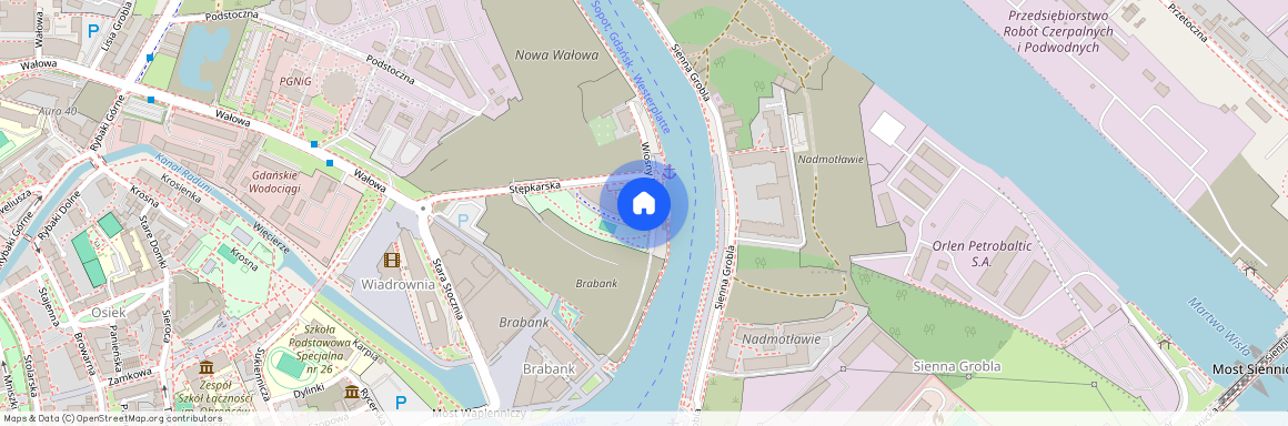 ul. Stępkarska, Śródmieście, Gdańsk, pomorskie