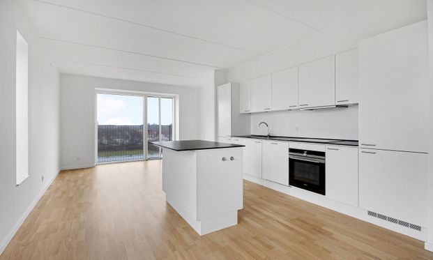 Strandparken 1 - Skøn og stor 4-værelses lejlighed med altan ved vandet - Foto 1