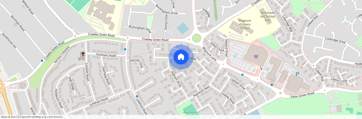 Barford Rise, Luton, Bedfordshire, LU2 9SG