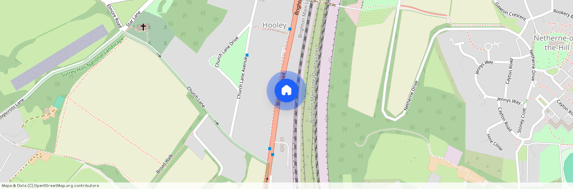 Hooley, Coulsdon CR5
