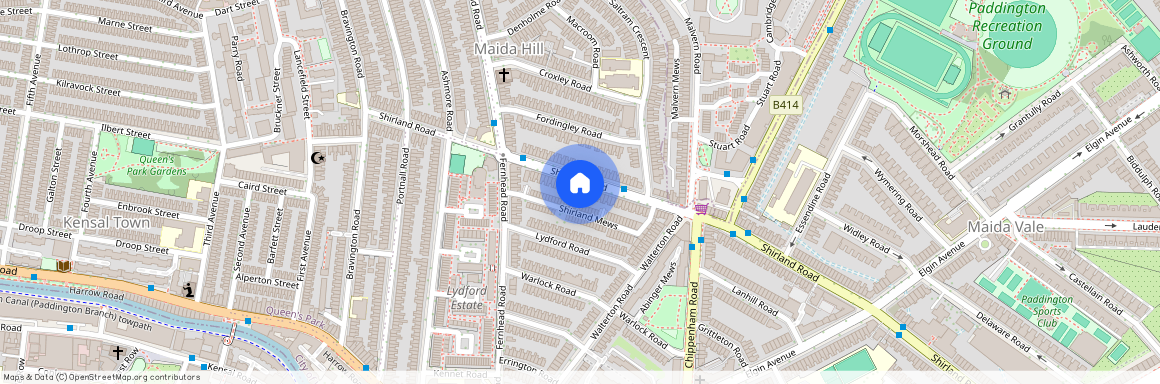 Shirland Road, W9, London