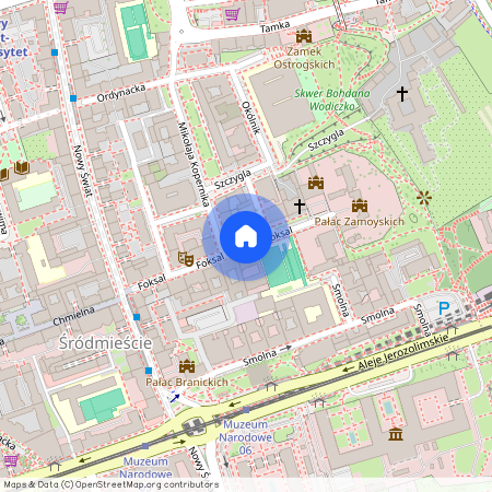 ul. Foksal, Śródmieście Północne, Śródmieście, Warszawa, mazowieckie