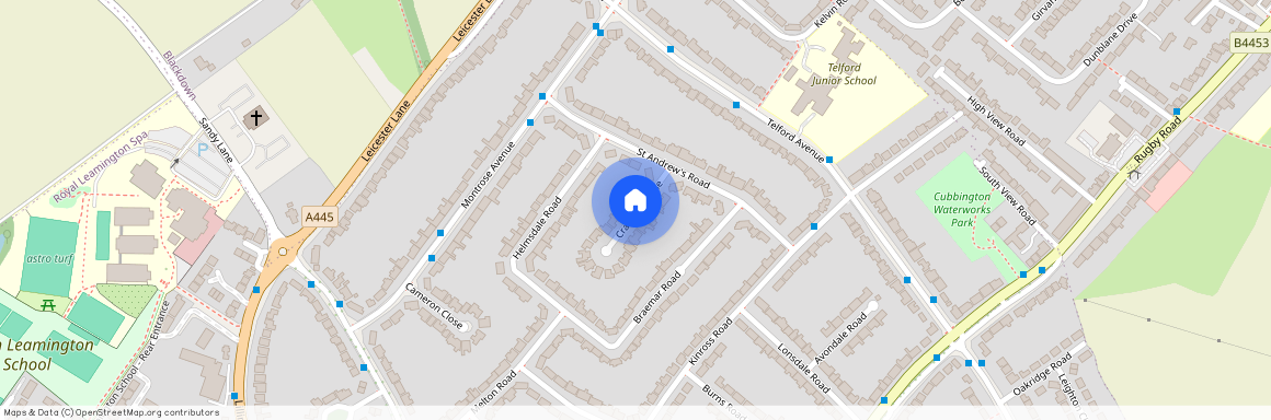 Crawford Close, Leamington Spa