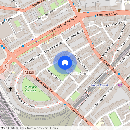 Earl's Court, Nevern Square, SW5 9NN, London