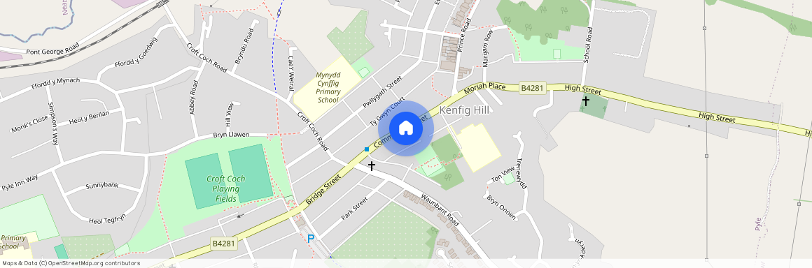 Commercial Street, Kenfig Hill, Bridgend . CF33 6DH