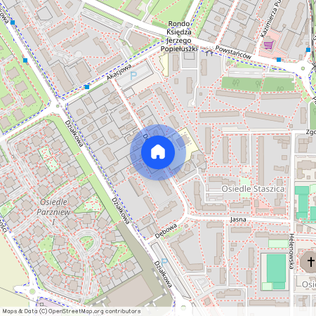 Pruszkowski, Pruszków, Dębowa